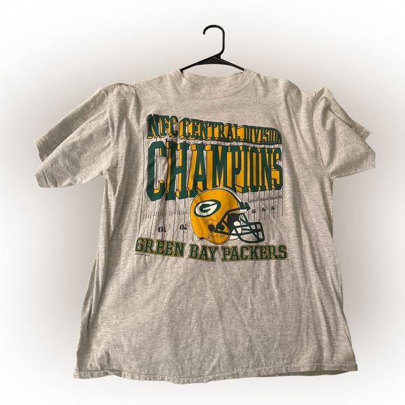 Vintage Green Bay Packers NFC Central Division Champions Tee - Picture 1 of 10